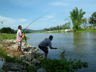 Angeln am Tha Chin River