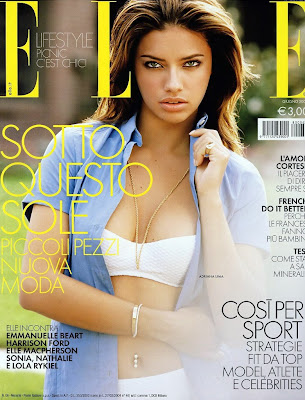 Adriana Lima is incredibly sexy in Elle