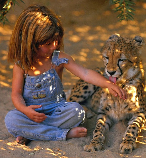 Breathtaking Photos Of A Little Girl 'Tippi' Growing Up Alongside Wild Animals in Southern Africa.