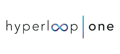 A picture of logo of Hyperloop One company