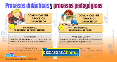 Procesos pedagógicos y procesos didácticos