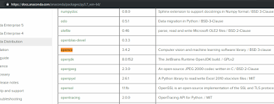 Anaconda now has native OpenCV packages