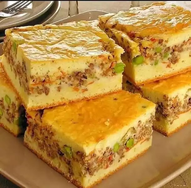 Receita de Torta de Carne Moida 