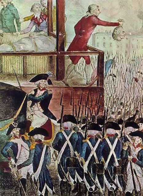 Execução do rei Luis XVI na Revolução Francesa