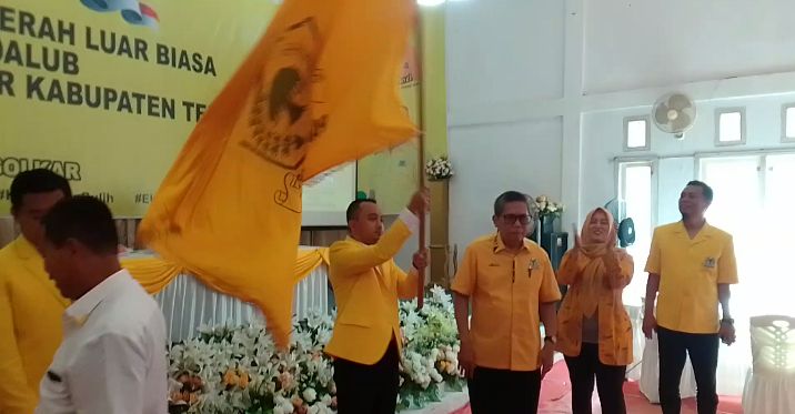 Terpilih Secara Aklamasi, Khalis Mustiko Menjadi Ketua DPD II Golkar Tebo