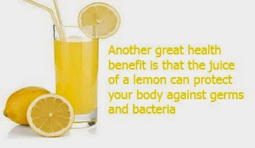 health benefits of lemon juice 2