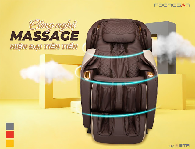 tác dụng của ghế massage