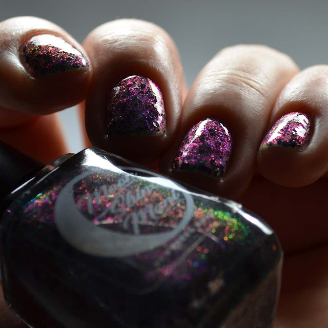 color shifting glitter nail polish