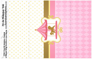 Carousel in Pink: Free Printable Candy Bar Labels.