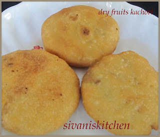 Sivan's Kitchen - Sweet kachori