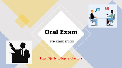 Oral Test Paper - Std. XI and XII