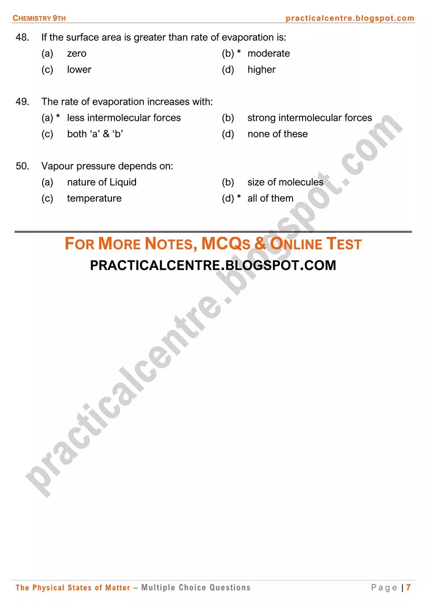 the-physical-states-of-matter-multiple-choice-questions-7