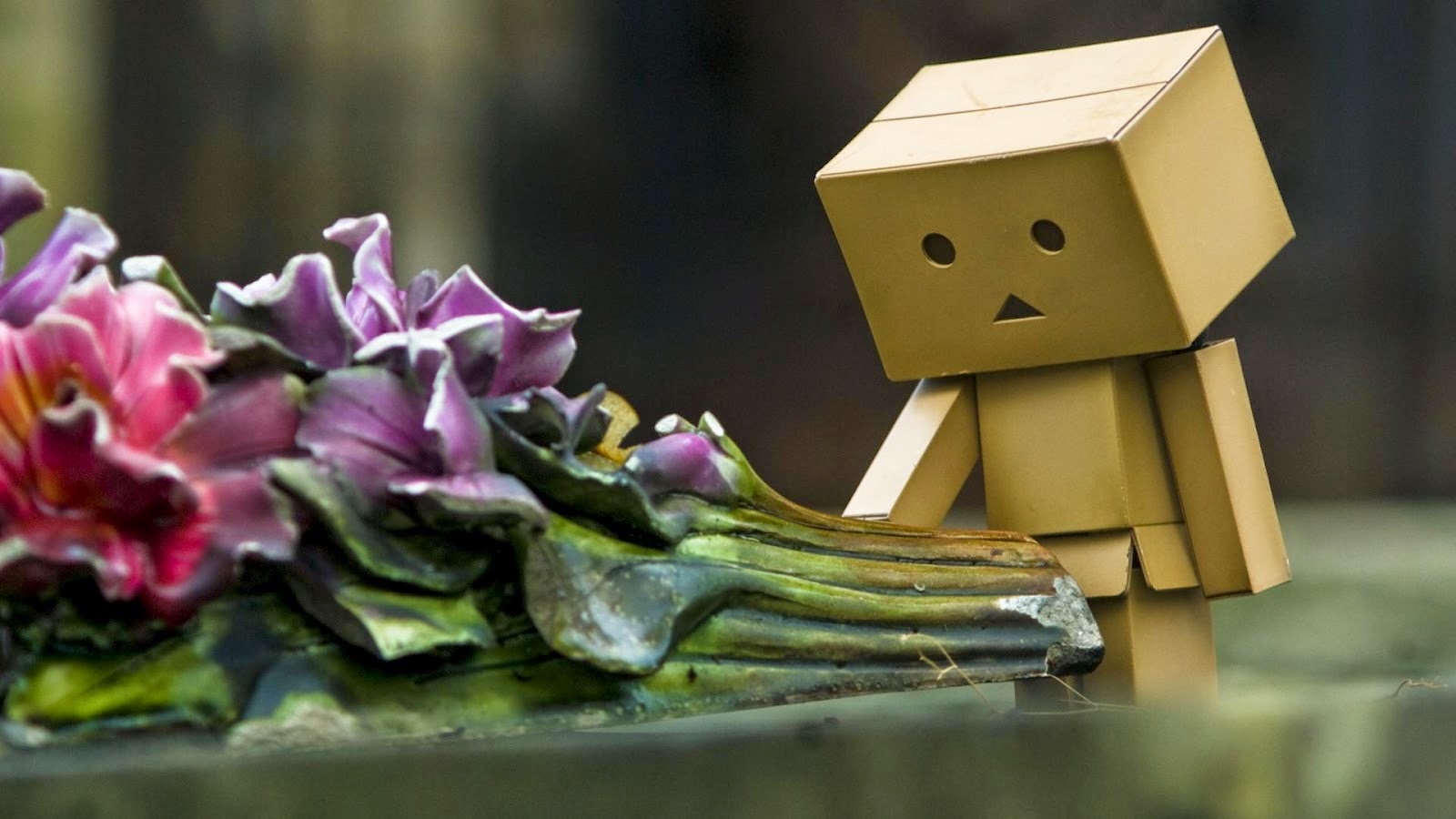  Gambar  Foto Boneka Danbo Sedih Patah Hati Sad Love 