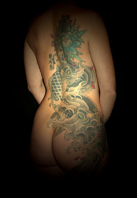 back tattoo, japanese tattoo,  tattoo design