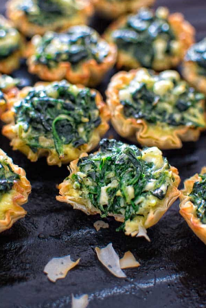 EASY SPANAKOPITA BITES