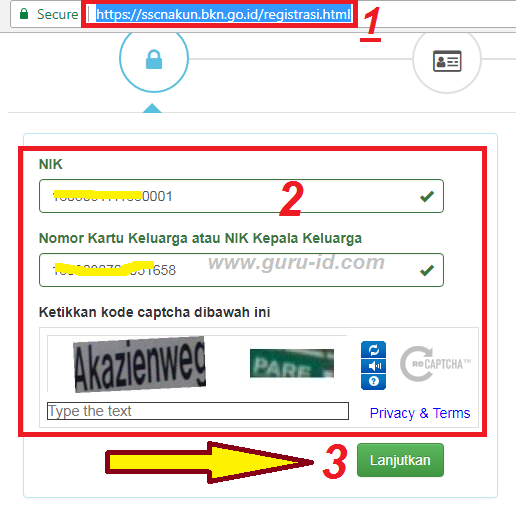 gambar cara registrasi CPNS Online di sscn bkn go.id