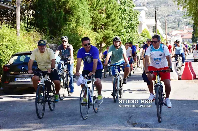 Με επιτυχία η 1η ποδηλατοδρομία της Διεθνούς Ένωσης Αστυνομικών Αργολίδας 