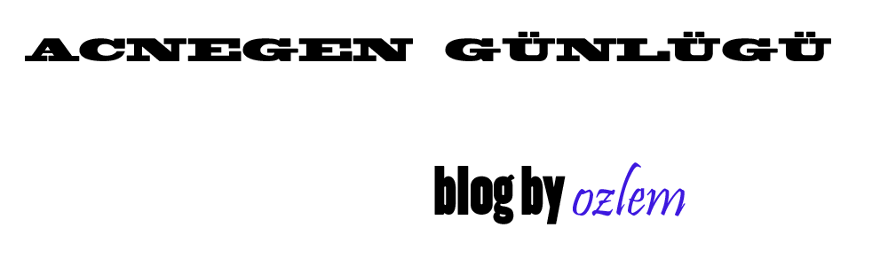 Acnegen Kullanıyorum
