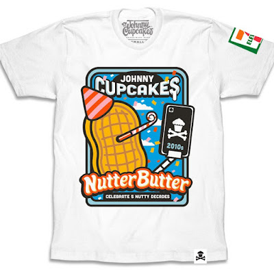 Johnny Cupcakes x Nutter Butter 50th Anniversary T-Shirt Collection