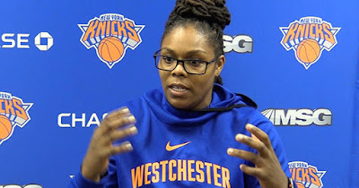 Lisa Camille Willis, first female coach in New York Knicks history