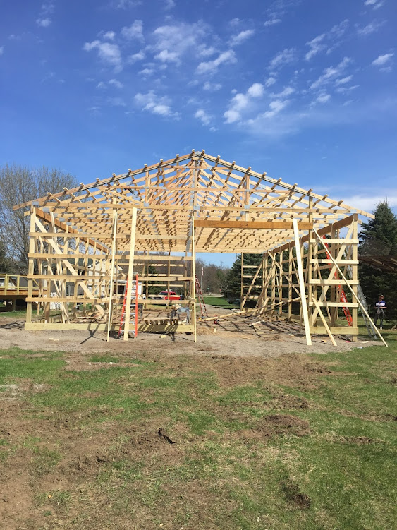 14 Foot Pole Barn