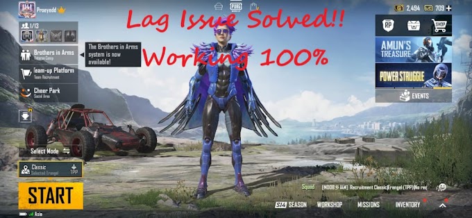 PUBG Tips & Tricks | Lag Issue in PUBG Solved!!