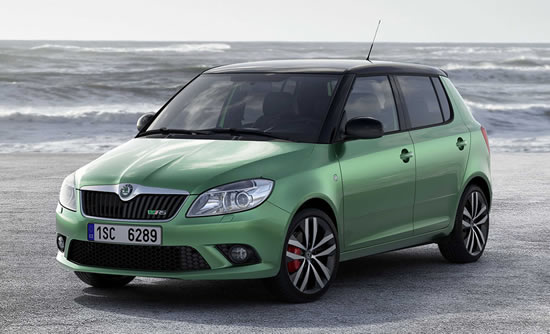 The koda Fabia Combi and Roomster Skoda also receive bold new look inside 