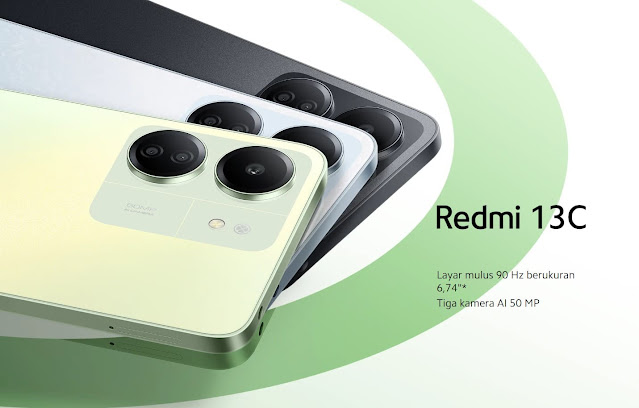 Harga dan Spesifikasi Xiaomi Redmi 13C, Kini Sudah Bawakan Fitur NFC serta Layar 90Hz
