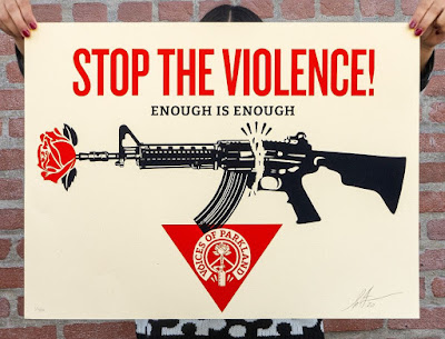 OBEY Giant “Parkland Voices” Movie Poster Screen Print by Shepard Fairey