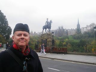 Princes Street Edimburgo na Escócia