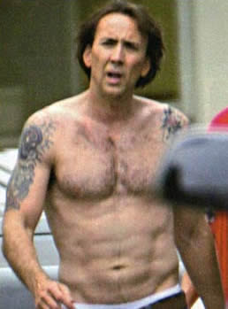 Nicolas Cage Funny Tattoos