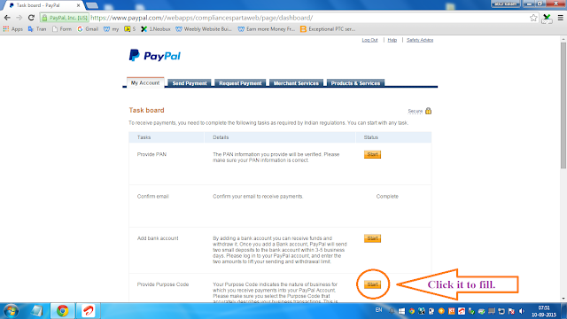 How to create a account in paypal step 31