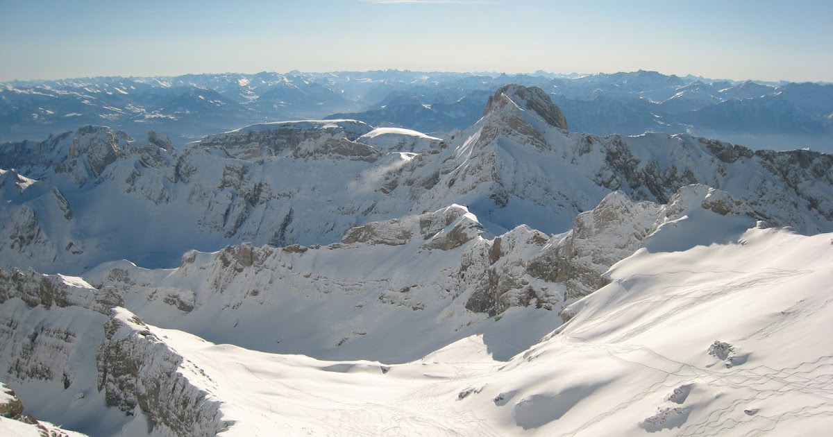 Skitour vom Säntis über den Rotsteinpass