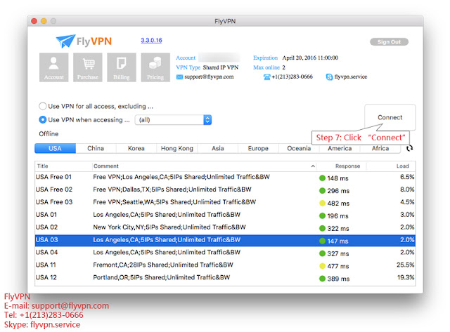 Mac用戶端點擊連線VPN  