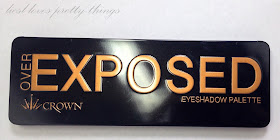 Crown Over Exposed Eyeshadow Palette swatches and review