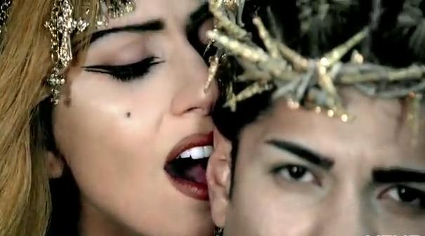 lady gaga judas video jesus actor. and the video, Lady Gaga