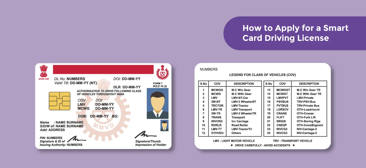How to Apply for a Smart Card Driving License,സമാർട്ട്  ലൈസൻസിനായി ഓണ്‍ലൈന്‍ വഴി എങ്ങനെ അപേക്ഷിക്കാം,