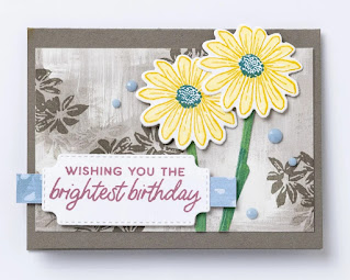 Stampin' Up! Cheerful Daisies Bundle ~ Fresh as a Daisy Designer Paper  #stampinup