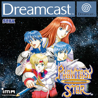 Cover image for the Phantasy Star Collection for Dreamcast.