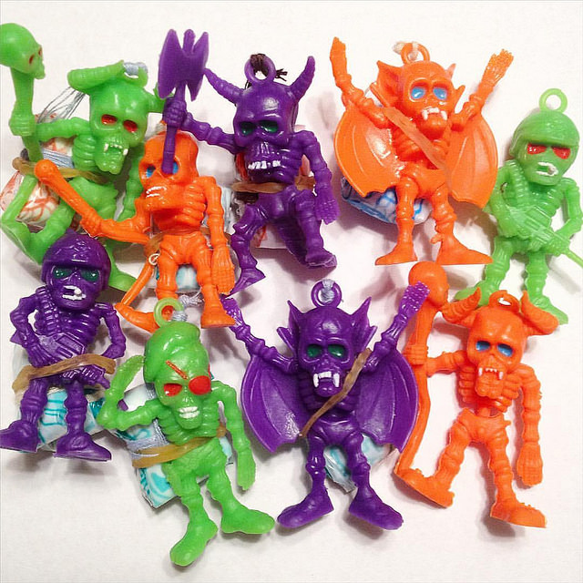 Mini Figures And Other Monster Toys Skeleton Paratrooper Party Favors