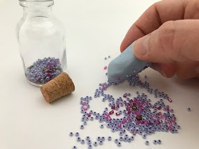 Blu Tack for picking up small beads