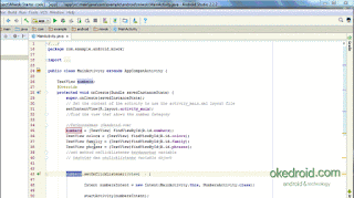 Refactor Code in Android Studio