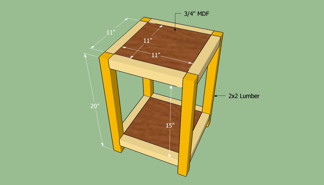 build end table plans