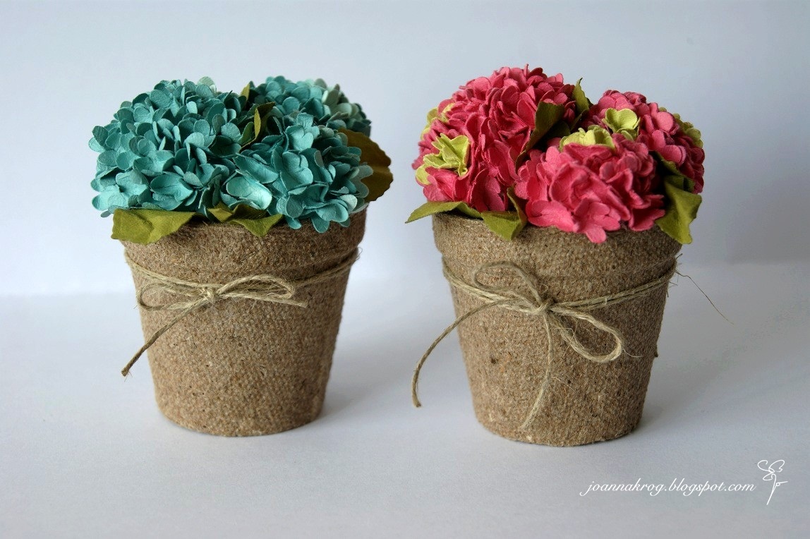 pots with hydrangea i posted here how i created the flower pots pots 