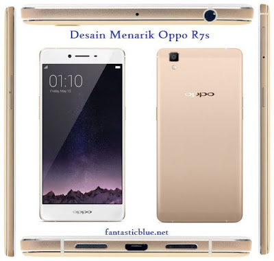 Tampilan Desain Oppo R7s