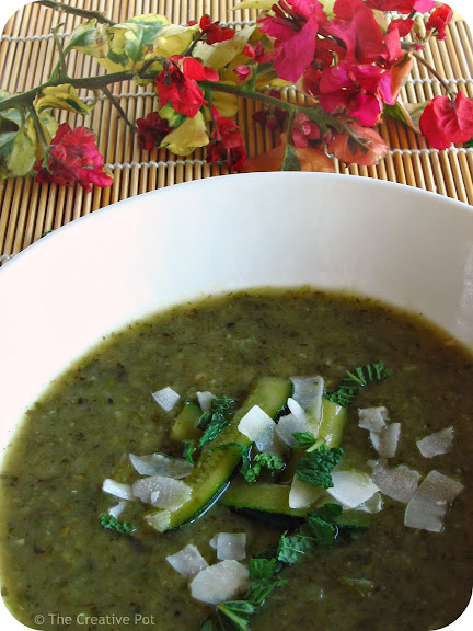 Thai Inspired Zucchini & Waterblommetjie Soup [photo]