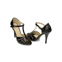 Sandale stiletto dama negre Ulli cu toc de 10 centimetri (modlet)