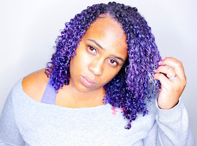 Rainbow Colors for Dark Natural Hair WITHOUT Damage! Pop! Curl Review