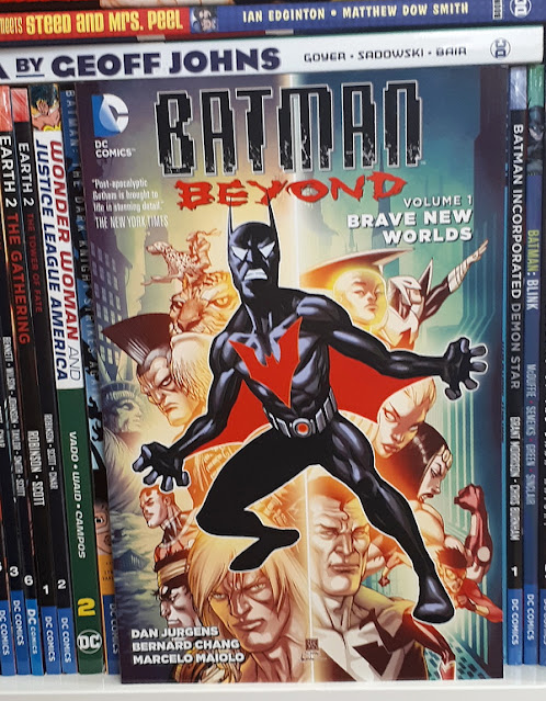 Cover of Batman Beyond Volume 1: Brave New Worlds TPB