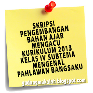 contoh skripsi pgsd